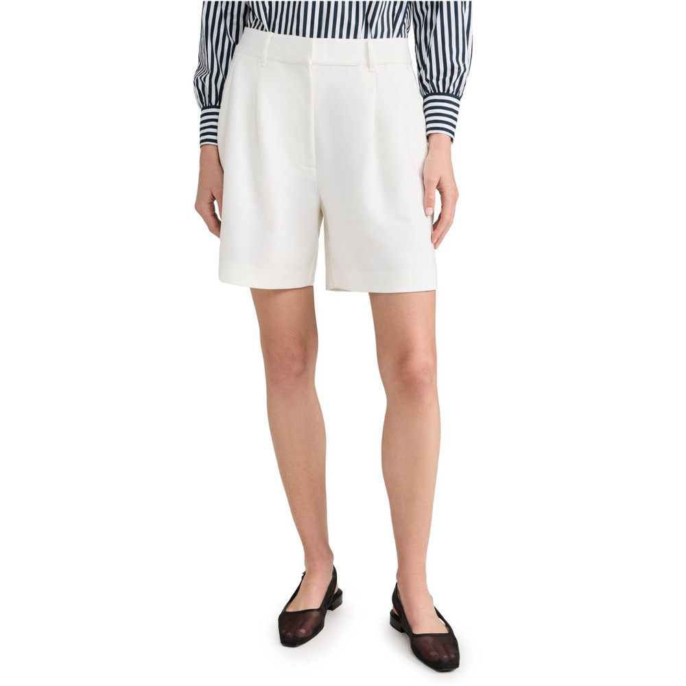 Rag & Bone Irina Ponte Shorts White - XXS - Picture 5 of 7